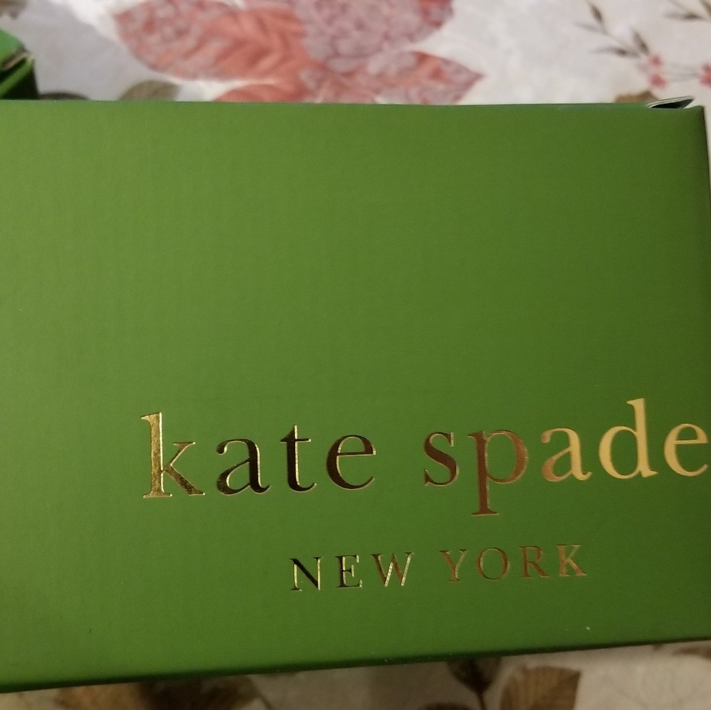 NIB Kate Spade Lenox Dandy Lane small crystal bowl